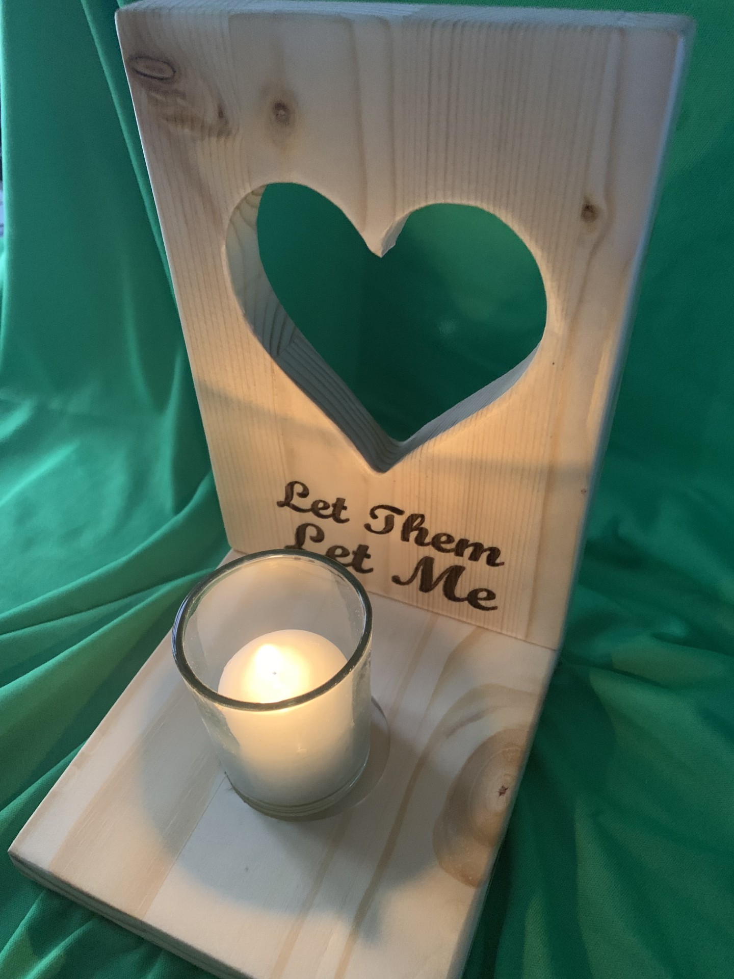 Candle Stand $25.00 Your choice of saying Candle Stand $25.00 Your choice of saying