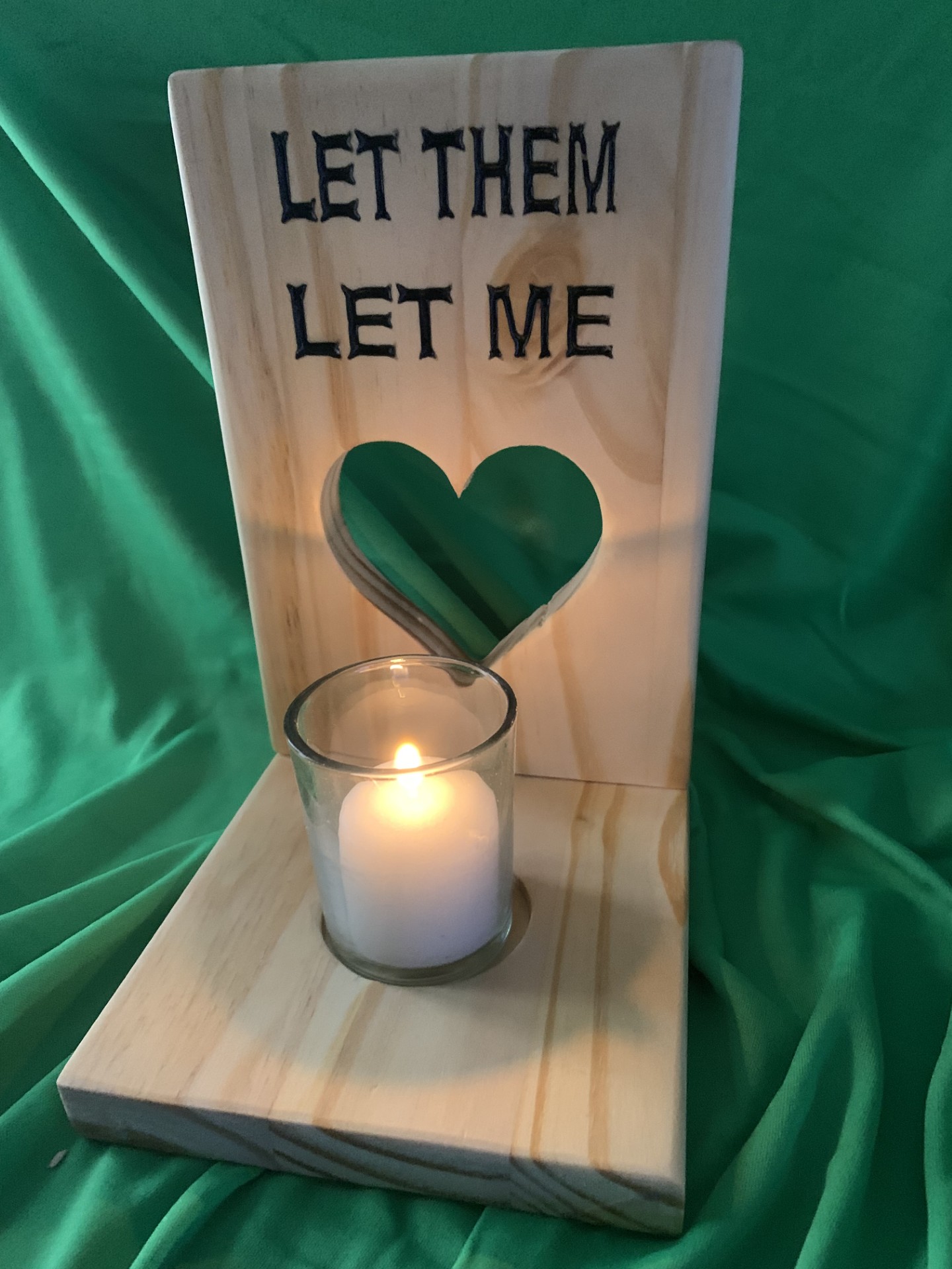 Candlestand $25.00 Your choice of saying Candlestand $25.00 Your choice of saying